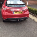 Mobile Towbar Fitting